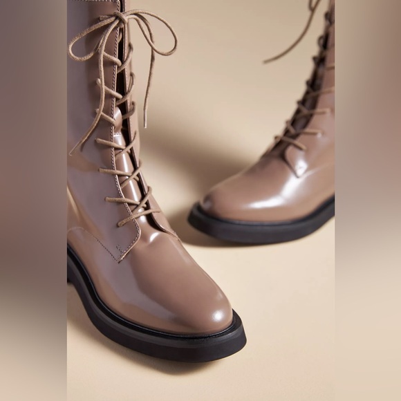 Anthropologie Pilcro Lace-Up Stompy Boots - Picture 2 of 8